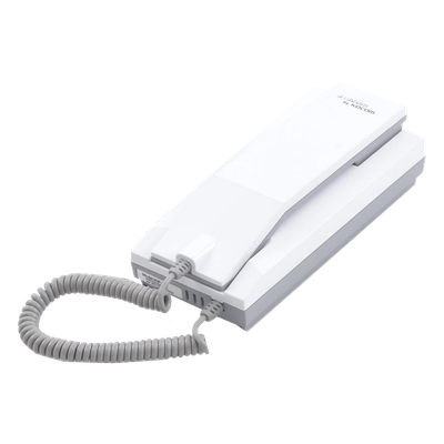 Extensión de Interfono / Subunidad para Interiores / Conexión 2 Hilos sin Polaridad / Montaje Superficie / LED Indicador de Líneas