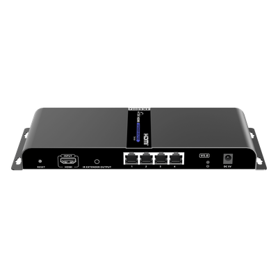 Extensor y Divisor HDMI / 1 Entrada a 4 Salidas / 4Kx2K @ 60 Hz / Alcance 120 m (393.7 ft) / Cat 6/6a / IR Integrado / Operación 24/7