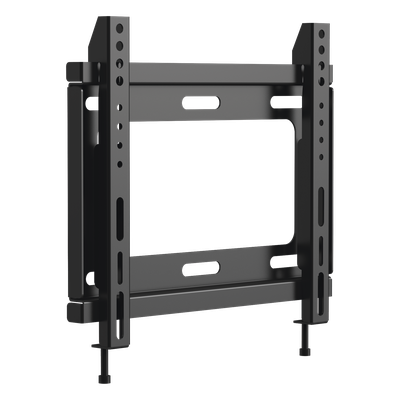 Soporte de Pared Universal para Pantallas / VESA 100x100 y 200x200 / Acero SPCC / 250 x 220 x 25 mm / 0.75 kg / Negro