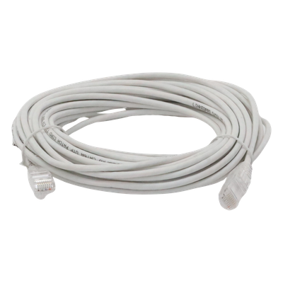 Cable de Parcheo Slim UTP Cat6A / 1 Metro (3.28 Pies) / 28 AWG / Blanco / RJ45