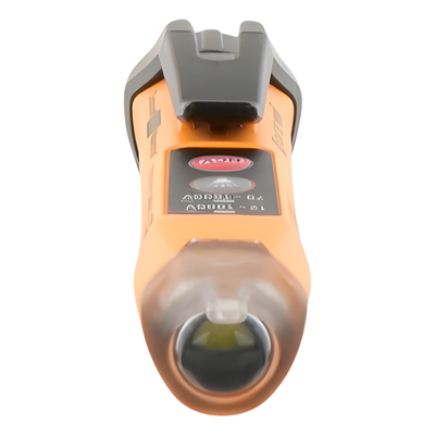 Detector de voltaje sin contacto / 12-1000 V CA / Doble rango / IP67 / CAT IV 1000 V / 6.6' (2 m) resistencia a caídas / Linterna integrada
