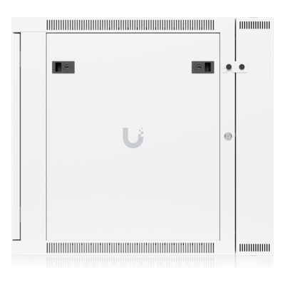Gabinete Rack 12U / Montaje en Pared / Puerta Trasera Abatible / Ventilación Activa / Paneles con Cerradura / 600 x 700 x 639 mm (23.6 x 27.6 x 25.2")