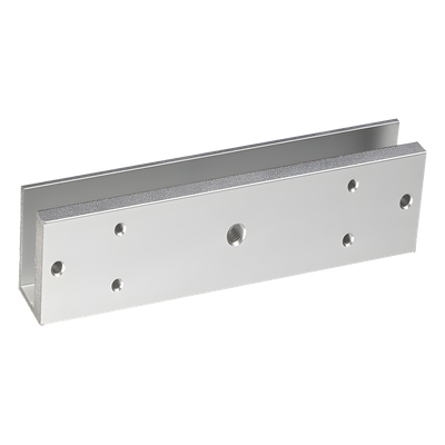 Montaje en U para Puerta de Vidrio / Sin Perforación / Puertas 8 a 15 mm / 130x41x28 mm / 0.24 kg