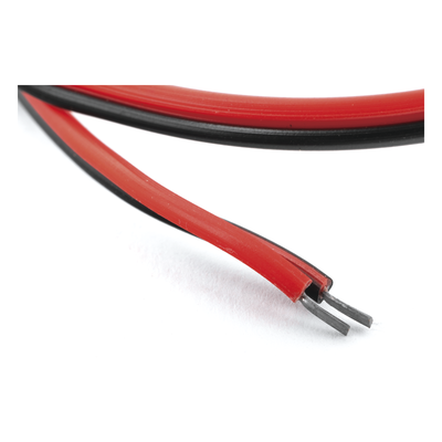 Cable Pigtail DC / Conector Macho 5.5 x 2.1 mm / Calibre 22AWG / 28.5 cm / Polarizado / 12 VCC