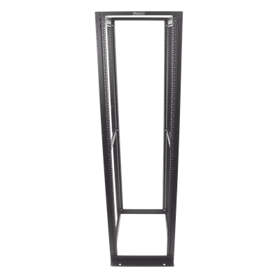 Rack de Cuatro Postes / 45 Unidades de Rack / 19" EIA / Carga 2500 lbs (1134 kg) / Profundidad 762 mm (30 in) / Rieles Numerados Roscados #12-24