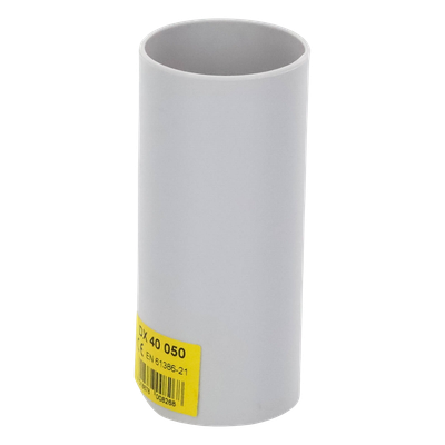 Cople de Unión / Tubería Rígida PVC / 50 mm / Auto-extinguible / Libre de Halógenos / Instalaciones Eléctricas y Telecomunicaciones