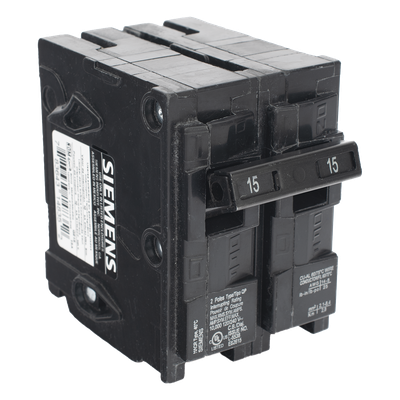Interruptor Termomagnético Enchufable / 2 Polos / 15 A / 120/240 V AC / 10 kA / UL 489