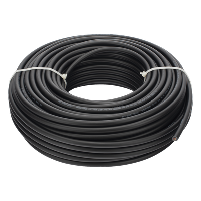 Cable Fotovoltaico / 16 mm² (6 AWG) / Cobre 106 Hilos / 2000 V DC / Rango -40°C a 120°C / Resistencia UV y Ozono / Rollo 50 m (164 ft)