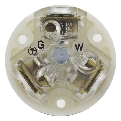 Clavija Industrial / 15 A / 125 V CA / NEMA 5-15P / 2 Polos 3 Hilos / 2.18 x 1.52 x 1.38 in