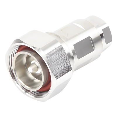 Conector Coaxial DIN 7/16 Macho / 50 Ohm / 0-7500 MHz / 1.0 kW @ 900 MHz / IMD -120 dBm / 884 Vrms