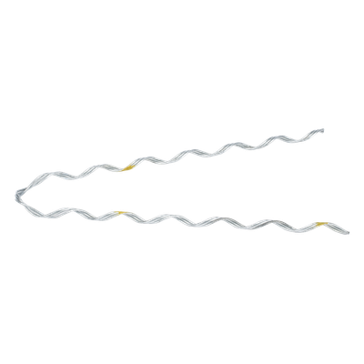 Remate Preformado para Fibra Óptica / Acero Galvanizado / 300 mm / Mini-ADSS 6-7 mm / Span 80 m (262.5 ft) / 3 Hilos