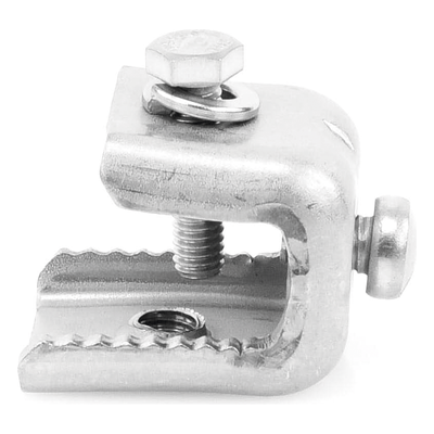Adaptador Angular / Sujetadores Tipo Mariposa / Capacidad 0.63" / Acero Inoxidable / Paquete 10 Piezas