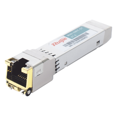 Transceptor SFP a RJ45 / 1 Gbps / Alcance 100 m (328 ft) / Gigabit Ethernet