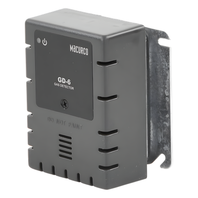 Detector de Gas / Seleccionable Metano, Propano o Hidrógeno / Salida 4-20 mA / Doble Relevador / Activación Ventilador 0-50% LEL / Supervisado