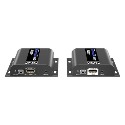 Extensor HDMI sobre IP / 4K@60Hz / Alcance 120 m (393.7 ft) / HDMI 2.0 / HDCP 2.2 / 18 Gbps / Matriz 256x256