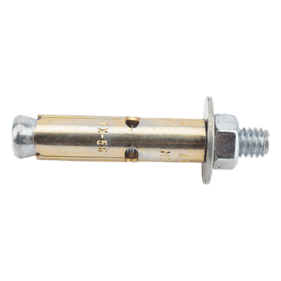 Taquete de Expansión / Cuerda 8 mm / Broca 11 mm / Carga Tensión 510 kg / Carga Cortante 425 kg / Camisa Corta
