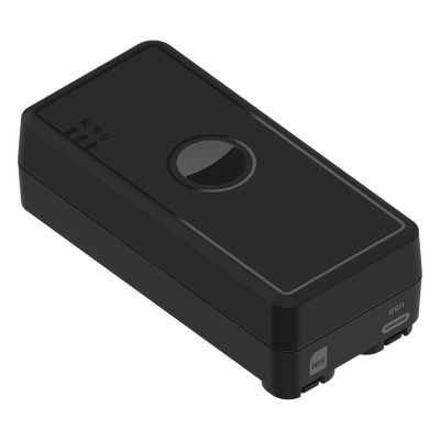 Rastreador GPS 4G / Batería Recargable / GNSS BLE Wi-Fi / Botón de Pánico / Sonda de Temperatura Opcional / 91.8 x 43.5 x 29.2 mm