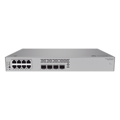 Switch Administrable Capa 2 / 8 Puertos PoE+ Gigabit / 2 SFP 1G + 2 SFP+ 10G / PoE Perpetuo / 128 W / 66 Gbps / 49 Mpps / Sin Ventilador / 3.43 kg / 1.52 ft x 1.05 ft x 0.69 ft