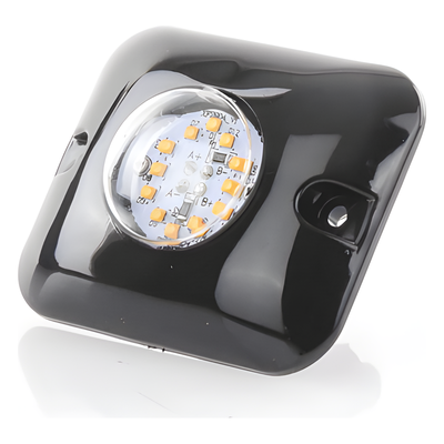 Luz Oculta LED / 12 LED Gen III / 12 Patrones / 10-24 VCC / 3.2x1.8 cm (1.26x0.71 in) / Montaje Permanente
