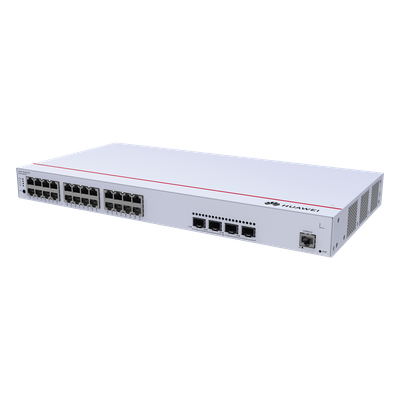 Switch Capa 3 Administrable / 24 Puertos Gigabit PoE / 4 SFP Uplink / 56 Gbps / PoE Perpetuo 400W / iStack