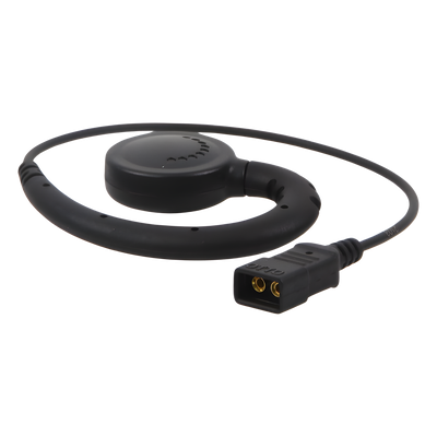 Audífono Modular Serie LOC / Conector 5 lb / Cables Reforzados con Kevlar / Desconexión Rápida / Compatible Micrófonos 1 o 2 Cables