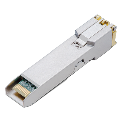 Transceptor mini-GBIC SFP+ RJ45 / 10GBASE-T a 100BASE-TX / Hasta 30 m (98.4 pies) / Metal