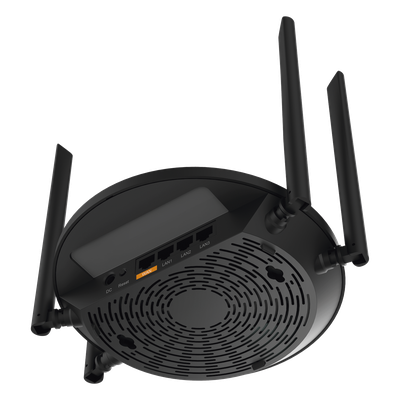 Router Inalámbrico Wi-Fi 4 / 300 Mbps / 4 Antenas 5 dBi / 16 Usuarios Concurrentes / Cloud Gratuito / WISP