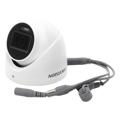 Cámara Turret TURBOHD / 2 Megapixel / Dual Light IR 30 m (98.4 ft) + Luz Blanca 20 m (65.6 ft) / Gran Angular 101° / Micrófono Integrado / IP67 / Metal