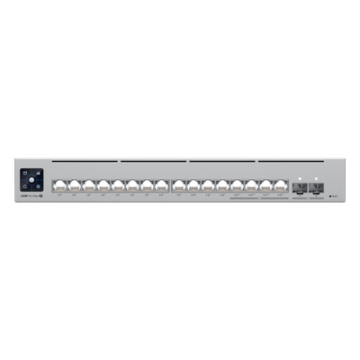 Switch PoE Administrable / 16 Puertos / 4x 2.5 GbE PoE++ / 12x GbE PoE+ / 2x SFP+ 10G / 180W / Pantalla Táctil 1.3'