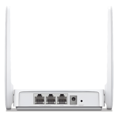 Router Inalámbrico N / Wi-Fi 2.4 GHz 300 Mbps / 1 Puerto WAN 10/100 Mbps / 2 Puertos LAN 10/100 Mbps / 2 Antenas 5 dBi / IPv6 e IPTV