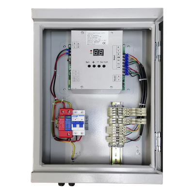 Controlador de Tráfico Peatonal / 5 Salidas / 110 VCA / Gabinete con Montaje / Integración Alarma Acústica