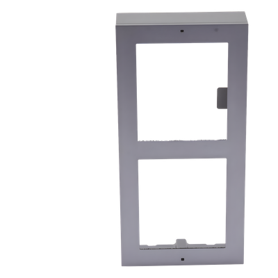 Base de Montaje para Videoportero IP / 2 Módulos / Superficie / Aluminio / -40°C a +60°C (-40°F a 140°F)