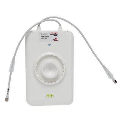 Antena Sectorial / Doble Banda 2.4/5 GHz / Ganancia 15 dBi / Ángulo Horizontal 90° / Conectores RPSMA / Resistente a Viento 60 m/s