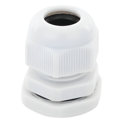 Conector Tipo Glándula / Plástico / Cable 6 a 12 mm / Rosca 20.2 mm (51/64')