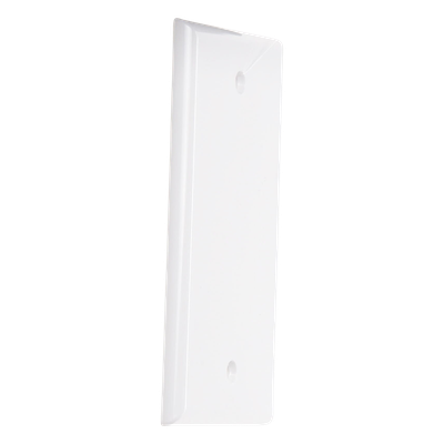 Placa de Pared Ciega / Vertical Plano / 70 x 115 mm (2.75" x 4.52") / UL 94V-0 / Blanco