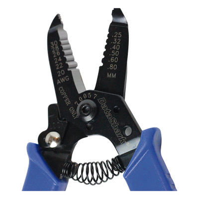 Pinzas de Precisión / Pelado 30-20 AWG / Cortador de Tornillos / Mordazas Frontales / Diseño Ergonómico