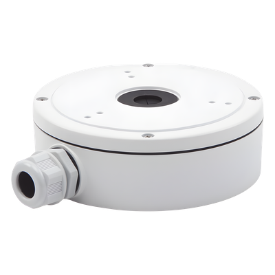 Caja de Conexiones de Exterior / Aluminio / IP66 / Eyeball y Turret / 157 x 185 x 51.5 mm
