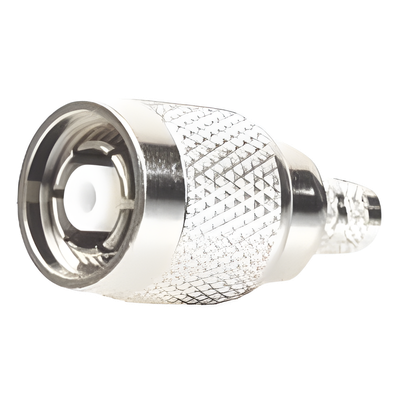 Conector Coaxial TNC Macho Inverso / Anillo Plegable / Cables LMR-240 y RG-8/X / Níquel / Oro / Teflón
