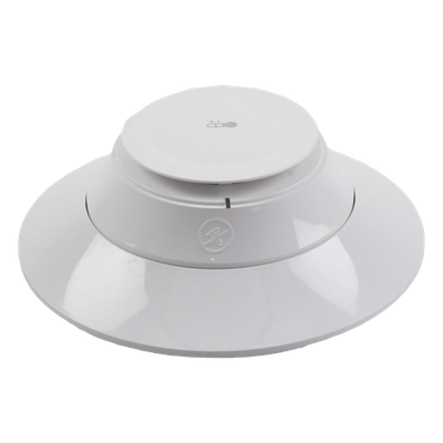 Detector Térmico Direccionable / Temperatura Fija 57°C / Protocolo LiteSpeed / Cobertura 15.2 m (50 ft) / Base 6 Pulgadas