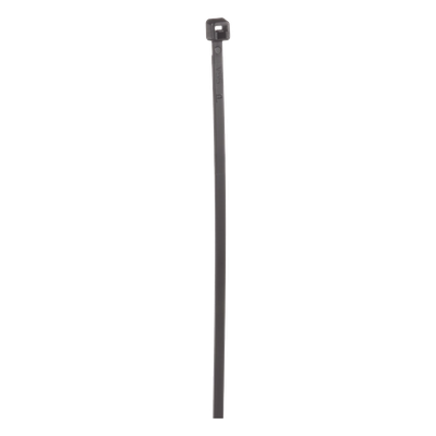 Cincho de Bloqueo / Nylon 6.6 Resistente a Intemperie / 203 mm x 2.5 mm / 8 pulgadas / UV Exterior / Negro / Paquete 100 pz