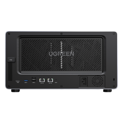NAS Profesional / 8 Bahías SATA + 2 M.2 NVMe / Intel Core i5-1235U 10 Núcleos / 2 Puertos 10GbE / Thunderbolt 4 40 Gbps / HDMI 8K / DDR5 64 GB / PCIe 4.0 x4