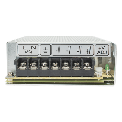 Fuente de Poder Conmutada / 100W / 24Vcc / 4.5A / Entrada 100-240VCA / 3.18 x 1.49 x 6.26 pulgadas