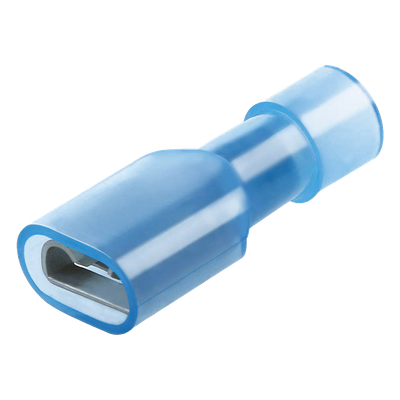 Terminal hembra aislada / 16-14 AWG / Paquete 25 piezas / Uso industrial