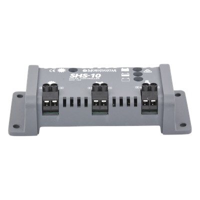 Controlador de Carga Solar PWM / 10 A / 12 VCC / Desconexión Automática / IP22 / Consumo 8 mA / -25°C a +50°C