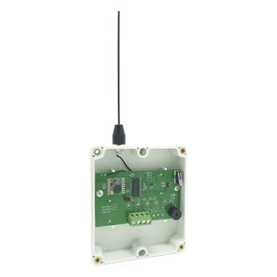 Transmisor Inalámbrico / 2 Contactos Secos NA / Alcance 2500 m (8202.1 ft) / 433.92 MHz / Antena 190 mm / -20°C a +80°C