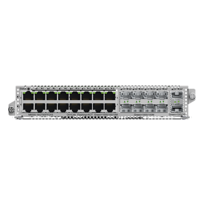 Tarjeta de Red / 16x RJ45 1Gb / 8x SFP 1Gb / 2x SFP+ 10Gb / Chasis Modular