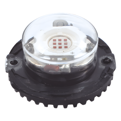 Estrobo LED Oculto / 10W / 12 Patrones de Destello / 10-24 VCC / IP Policarbonato / -40°C a 65°C