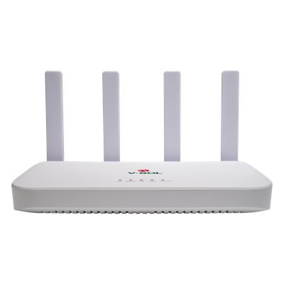 ONU DualMode / Wi-Fi 6 / 4 Puertos Gigabit / 1 Puerto FXS / 1 Puerto PON SC/UPC / USB / 0.82 × 0.48 × 0.12 pies
