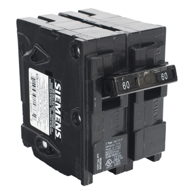 Interruptor Automático Enchufable / 2 Polos / 60 A / 240 VCA / Capacidad Interruptiva 10 kA / UL 489