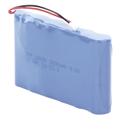 Batería de litio / 9.6V DC / 3000 mAh / Luz de emergencia